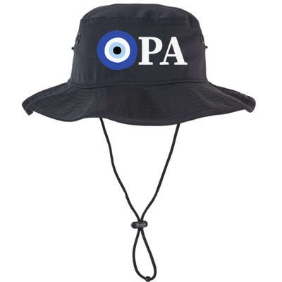 Greek Pride Opa Evil Eye Legacy Cool Fit Booney Bucket Hat