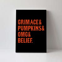 G.R.I.M.A.C.E & Pumpkins & Omg & Belief New York Omg Canvas