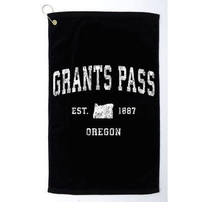 Grants Pass Oregon Or Vintage Sports Golf Towel