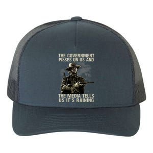 Government Pisses On Us And The Media Tell Us ItS Raining Yupoong Adult 5-Panel Trucker Hat