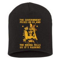 Government Pisses On Us And The Media Tell Us Its Raining Short Acrylic Beanie