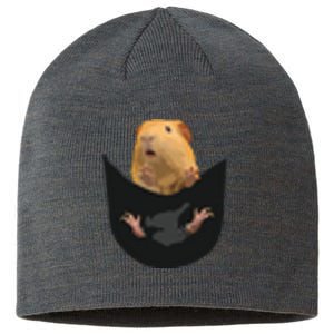 Guinea Pig Owner Cute Pocket Guinea Pig Sustainable Beanie