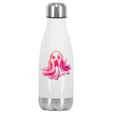 Ghost Poltergeist Paranormal Spooky Halloween Gift Stainless Steel Insulated Water Bottle