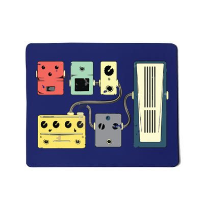 Guitar Player Pedal Board Guitarist Gifts Playing Guitars Mousepad