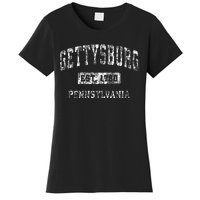 Gettysburg Pennsylvania Pa Vintage Established Sports Women's T-Shirt