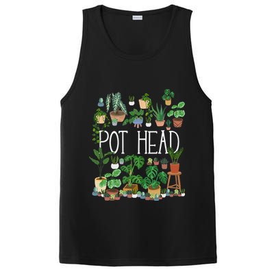 Gardening Potted Plant Lover Pot Head Gardener Garden PosiCharge Competitor Tank