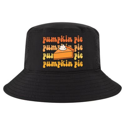 Groovy Pumpkin Pie Retro Thanksgiving Cool Comfort Performance Bucket Hat