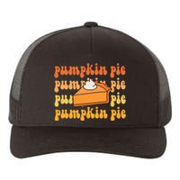 Groovy Pumpkin Pie Retro Thanksgiving Yupoong Adult 5-Panel Trucker Hat