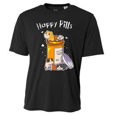 Guinea Pigs Pills Anime Cute Cooling Performance Crew T-Shirt