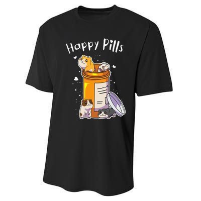 Guinea Pigs Pills Anime Cute Performance Sprint T-Shirt