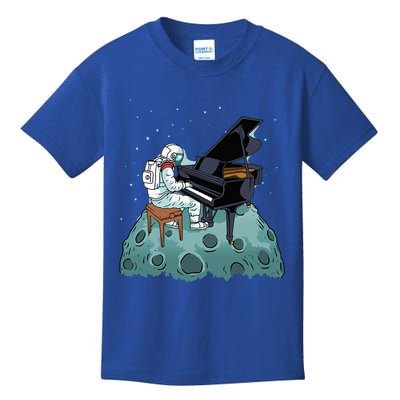 Grand Piano Pianist Gift Astronaut Music Piano Kids T-Shirt