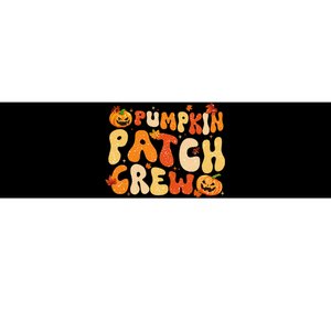 Groovy Pumpkin Patch Crew Pumpkin Patch Crew Fall Halloween Bumper Sticker