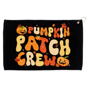 Groovy Pumpkin Patch Crew Pumpkin Patch Crew Fall Halloween Grommeted Golf Towel