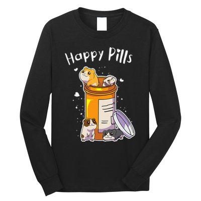 Guinea Pigs Pills Anime Cute Gift Long Sleeve Shirt