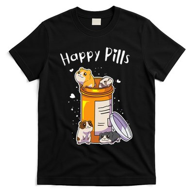 Guinea Pigs Pills Anime Cute Gift T-Shirt