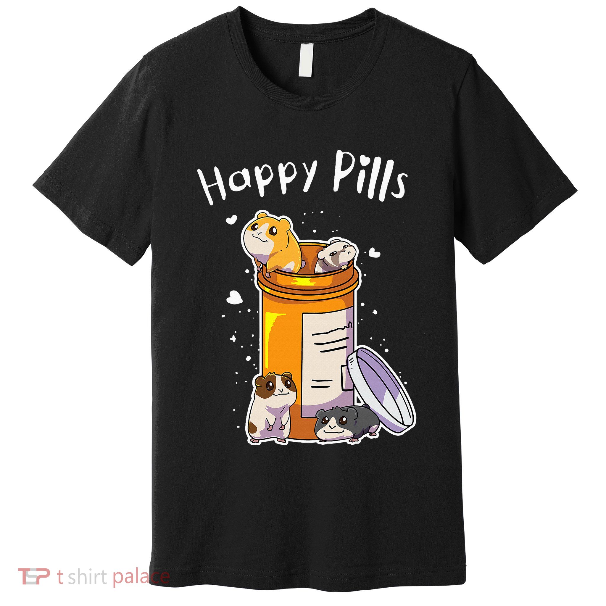 Guinea Pigs Pills Anime Cute Gift Premium T-Shirt