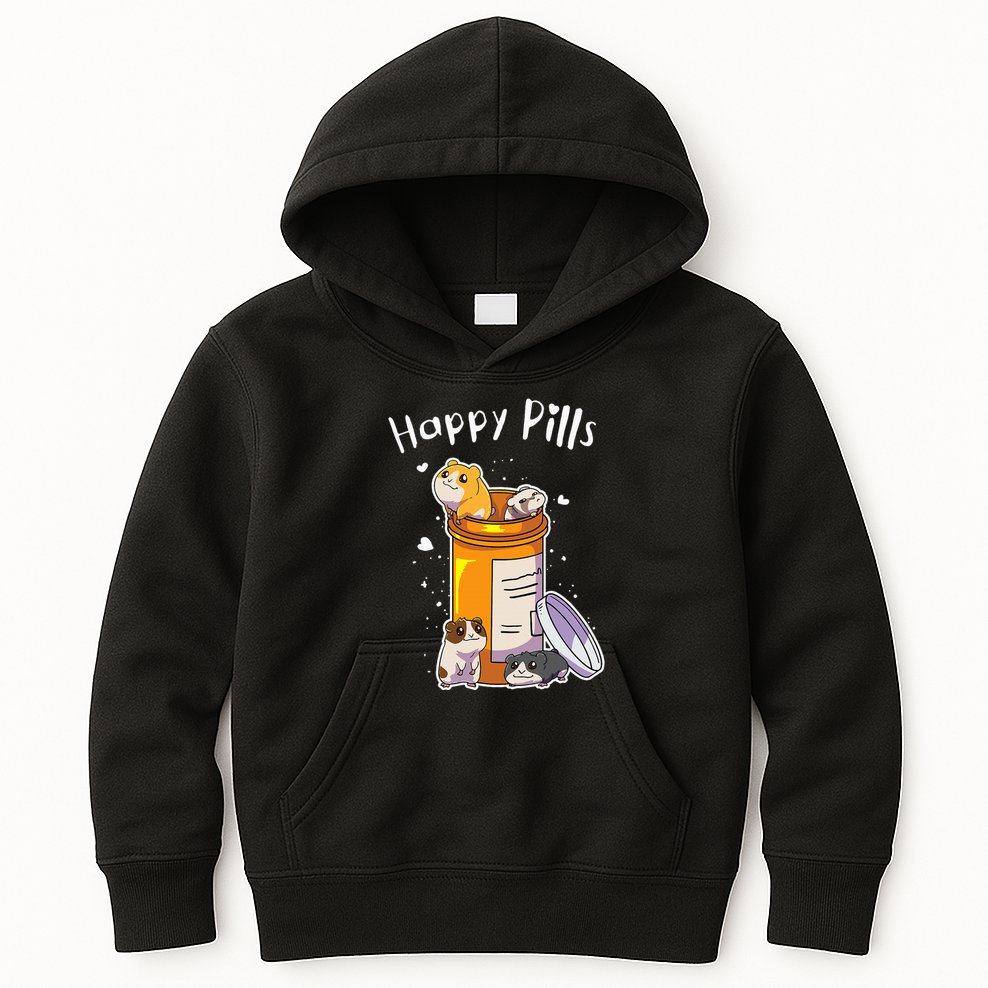 Guinea Pigs Pills Anime Cute Gift Kids Hoodie