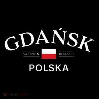 Gdansk Polska Polish Coordinates Apron