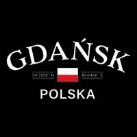 Gdansk Polska Polish Coordinates Tall Sweatshirt