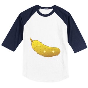 Golden Pickle Pickleball Award Baseball Sleeve Shirt