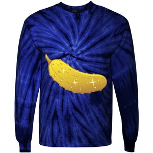 Golden Pickle Pickleball Award Tie-Dye Long Sleeve Shirt