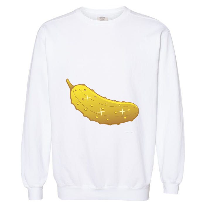 Golden Pickle Pickleball Award Garment-Dyed Sweatshirt