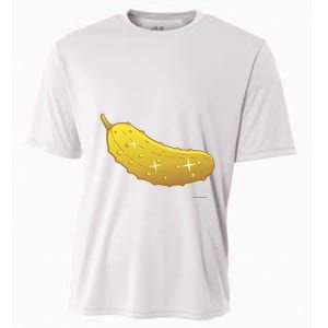 Golden Pickle Pickleball Award Cooling Performance Crew T-Shirt