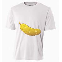 Golden Pickle Pickleball Award Cooling Performance Crew T-Shirt