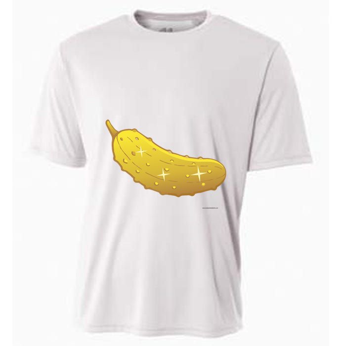 Golden Pickle Pickleball Award Cooling Performance Crew T-Shirt