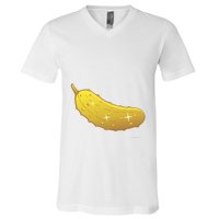 Golden Pickle Pickleball Award V-Neck T-Shirt