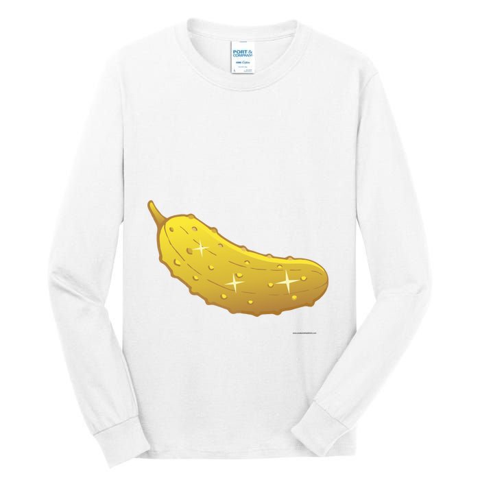 Golden Pickle Pickleball Award Tall Long Sleeve T-Shirt