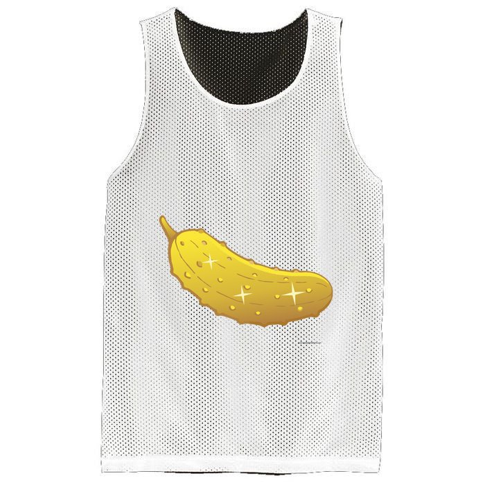 Golden Pickle Pickleball Award Mesh Reversible Basketball Jersey Tank