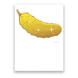 Golden Pickle Pickleball Award Poster