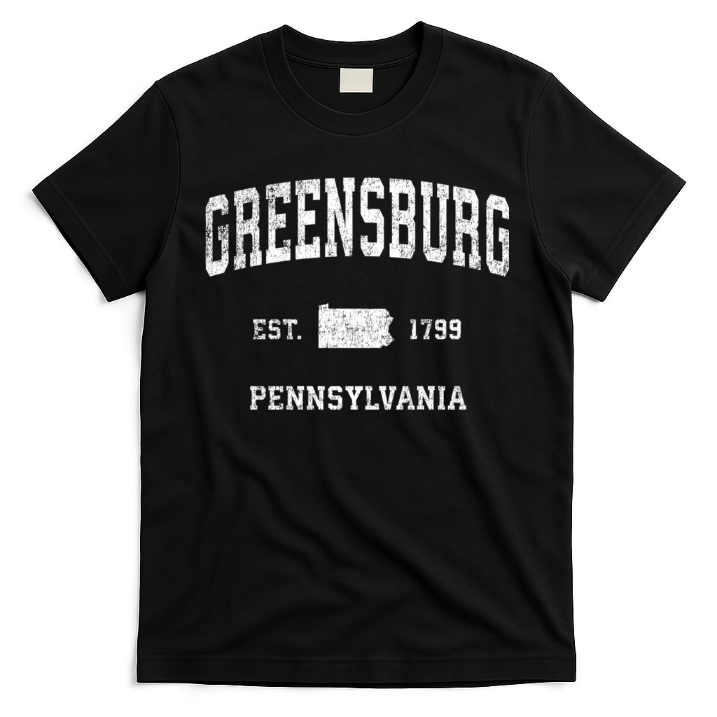 Greensburg Pennsylvania Pa Vintage Sports T-Shirt