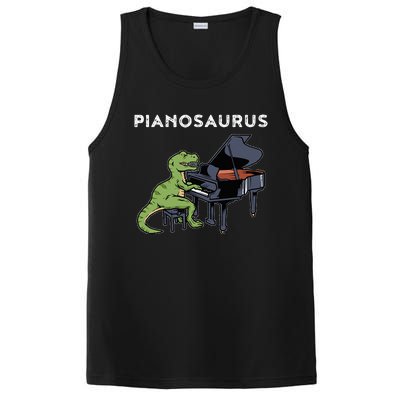 Grand Piano Pianist Gift Dinosaur Music Piano PosiCharge Competitor Tank