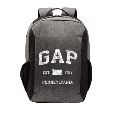Gap Pennsylvania PA Vintage Athletic Sports Vector Backpack