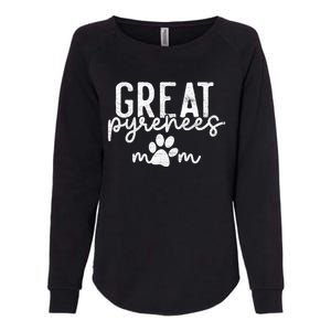 Great Pyrenees Paw Mom Gift Womens California Wash Sweatshirt