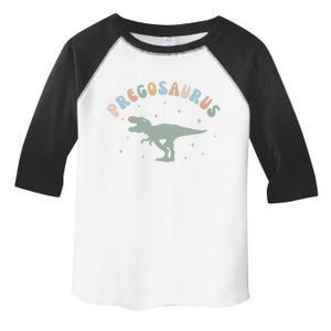 Groovy Pregosaurus Pregnancy Announcet Expecting Mom Gift Toddler Fine Jersey T-Shirt