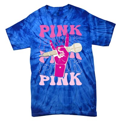 Groovy P.I.N.K Personalized Name P.I.N.K Tie-Dye T-Shirt