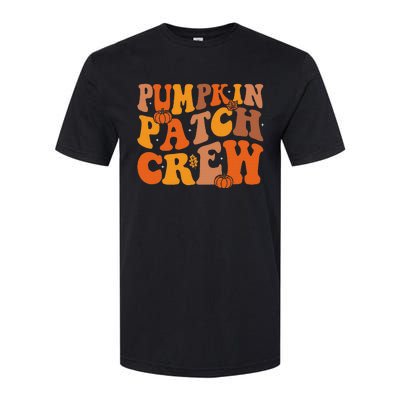 Groovy Pumpkin Patch Crew Squad Thanksgiving Fall Autumn Softstyle CVC T-Shirt