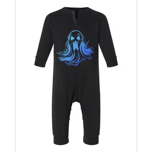 Ghost Poltergeist Paranormal Spooky Halloween Gift Infant Fleece One Piece