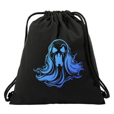 Ghost Poltergeist Paranormal Spooky Halloween Gift Drawstring Bag