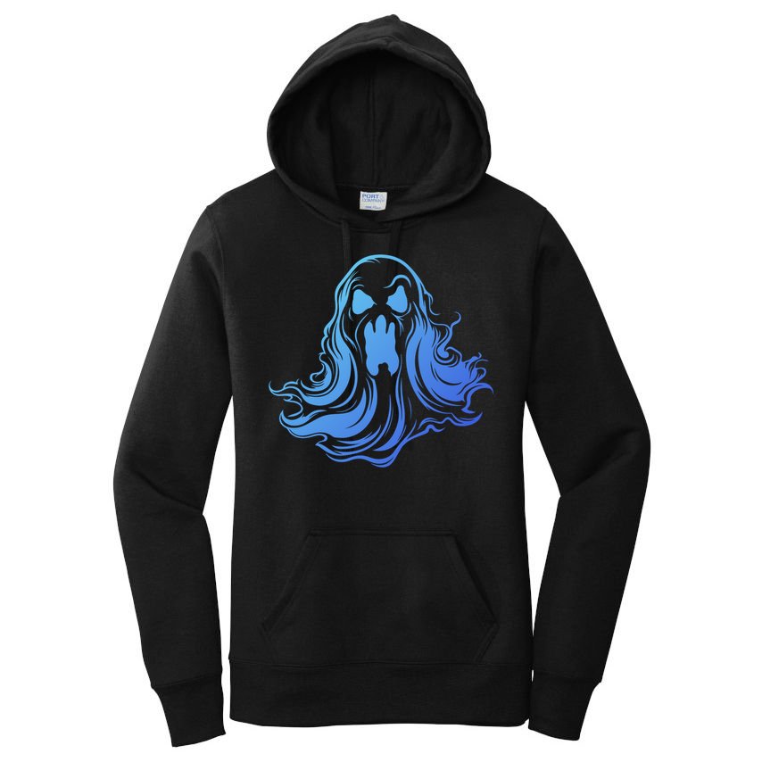 Ghost Poltergeist Paranormal Spooky Halloween Gift Women's Pullover Hoodie