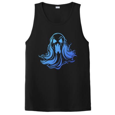 Ghost Poltergeist Paranormal Spooky Halloween Gift PosiCharge Competitor Tank