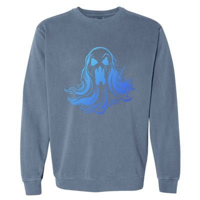 Ghost Poltergeist Paranormal Spooky Halloween Gift Garment-Dyed Sweatshirt