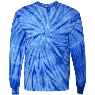 Ghost Poltergeist Paranormal Spooky Halloween Gift Tie-Dye Long Sleeve Shirt