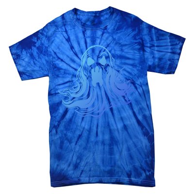 Ghost Poltergeist Paranormal Spooky Halloween Gift Tie-Dye T-Shirt