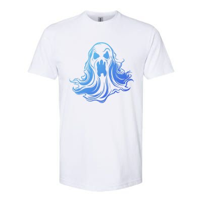 Ghost Poltergeist Paranormal Spooky Halloween Gift Softstyle CVC T-Shirt