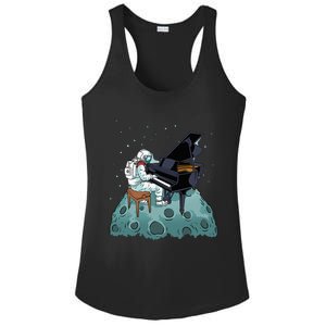 Grand Piano Pianist Gift Astronaut Music Piano Ladies PosiCharge Competitor Racerback Tank