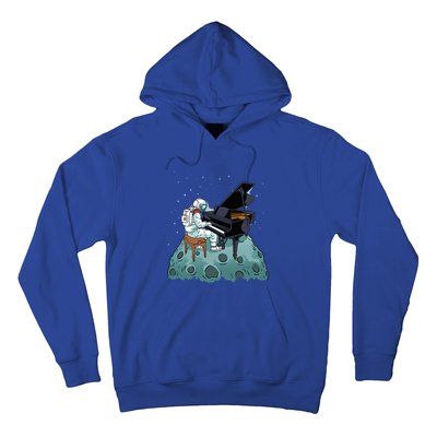 Grand Piano Pianist Gift Astronaut Music Piano Hoodie